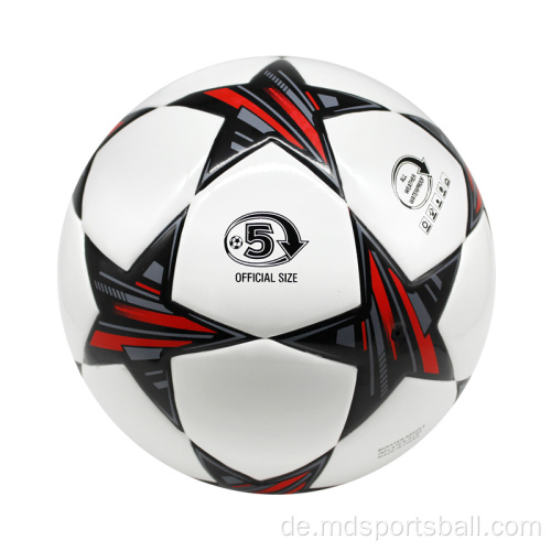 Custom Logo offizieller Match Thermal Bonding Soccer Ball